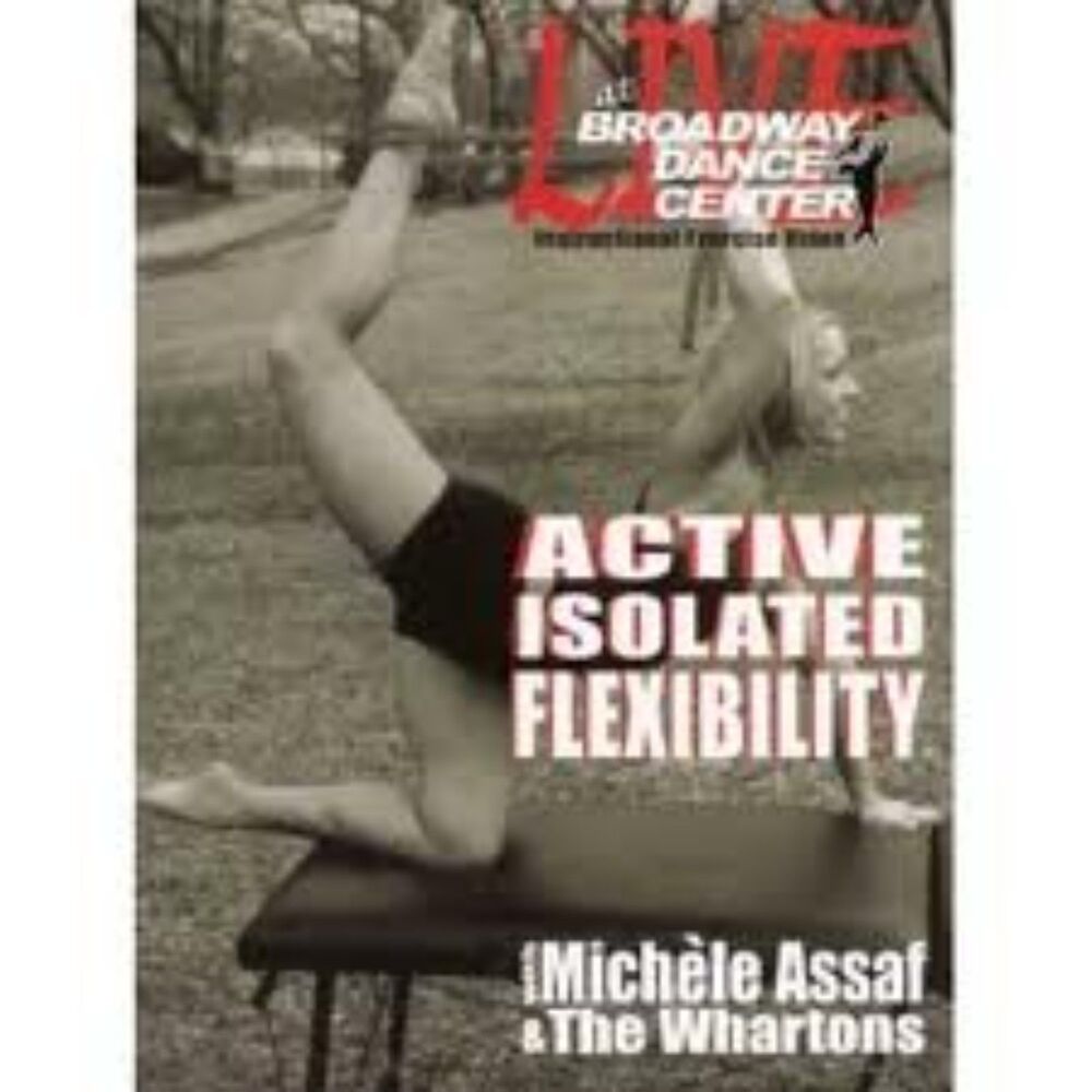 Active Isolated Flexibility with Michele Assaf LIVE Instructional Dance DVD MINT
